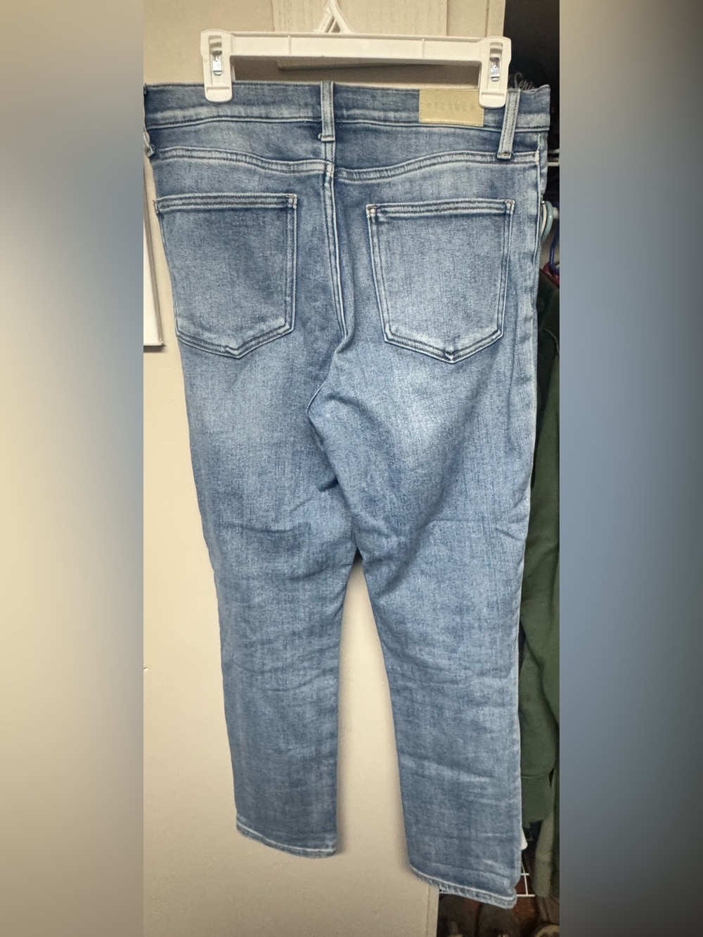 Pistola High Rise Slim Straight Ankle Jeans Medium Wash Stretch 30 - Picture 10 of 10